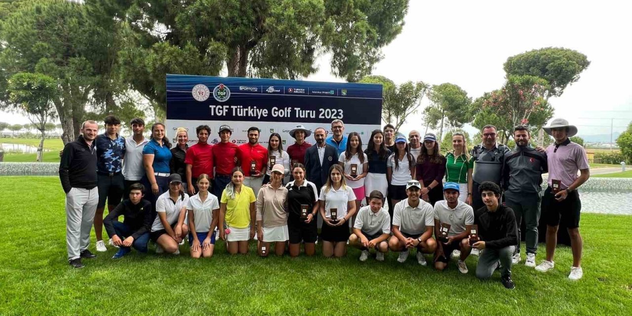 2023 TGF Türkiye Golf Turu müsabakaları tamamlandı