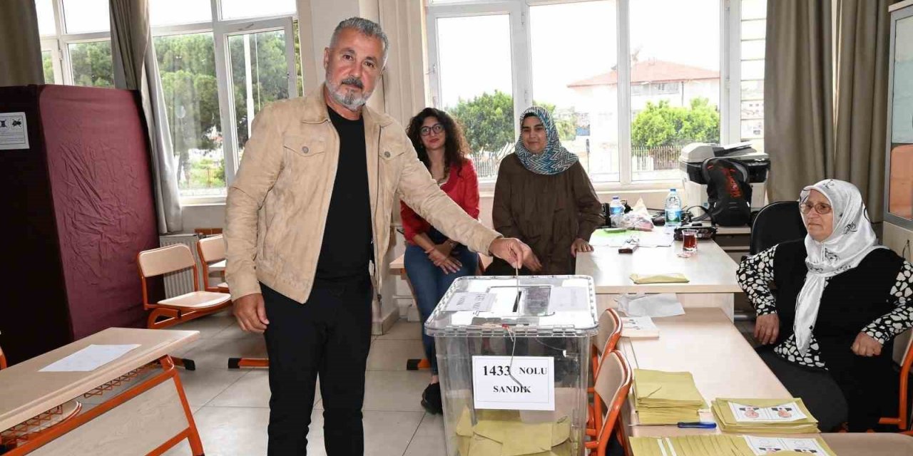 Belediye başkanları oylarını kullandı