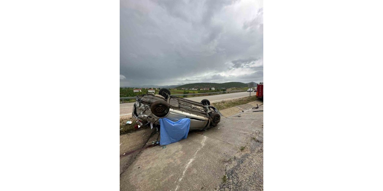 Korkuteli’nde trafik kazası: 1 ölü
