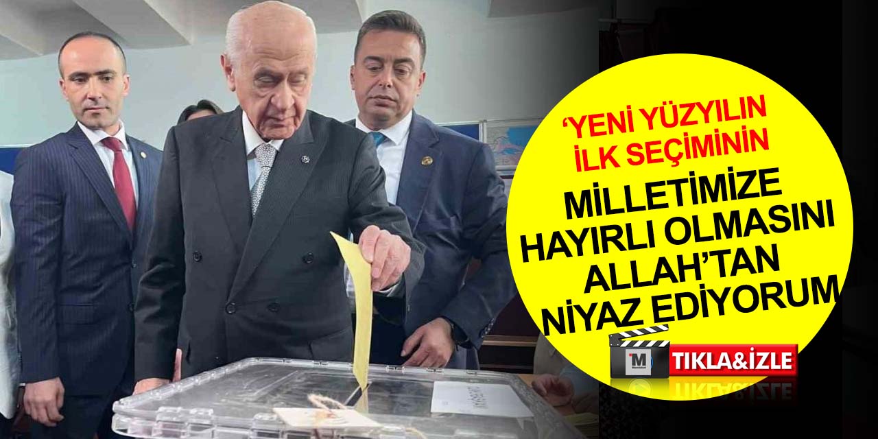 MHP Genel Başkanı Bahçeli oyunu kullandı! 'İnşallah hayırlara vesile olacaktır' dedi