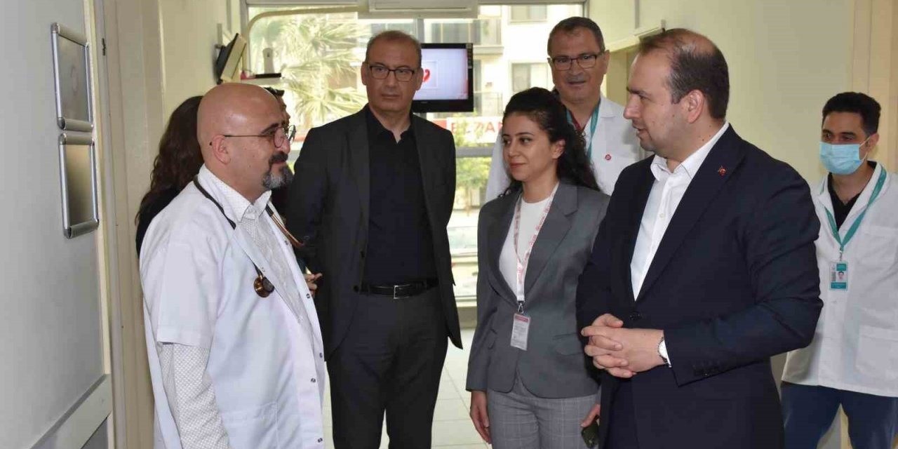 Aydın İl Sağlık Müdürü Şenkul Kuşadası’ndaki sağlık çalışmalarını yerinde inceledi