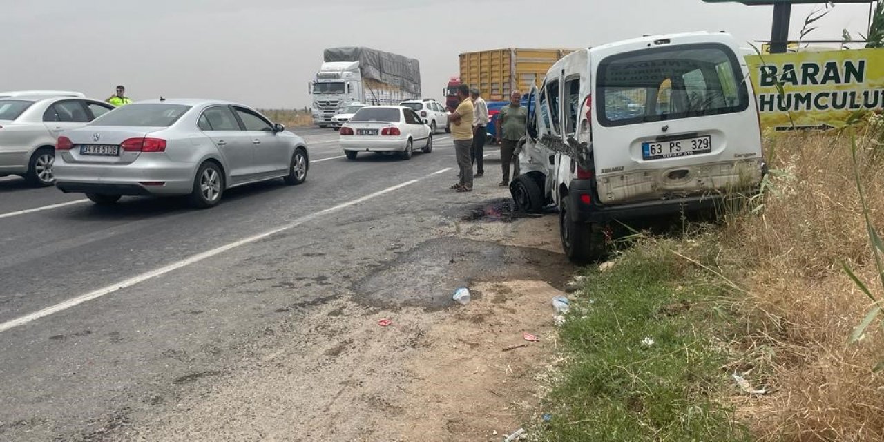 Şanlıurfa’da trafik kazası: 5 yaralı