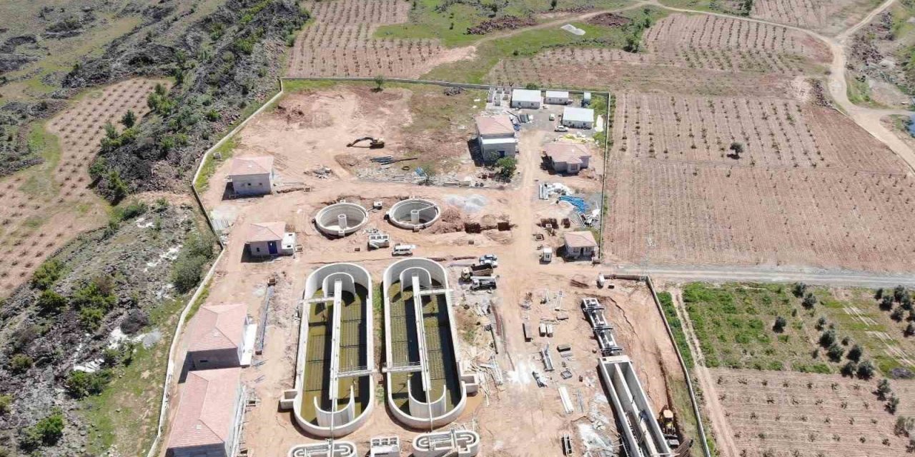 İslahiye ilçesi Boğaziçi-Yeşilyurt Atıksu arıtma tesisi inşaatı tamamlandı