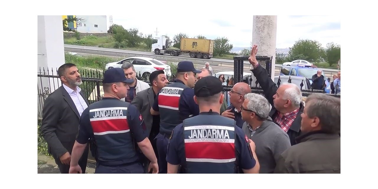 Tekirdağ’da basın açıklaması savaş alanında döndü: Site sakinleri ile firma yetkilileri arasında arbede