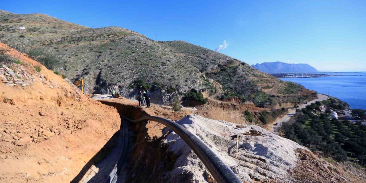 Çökertme-Türkevleri içme suyu yapımının yüzde 98’ini tamamladı