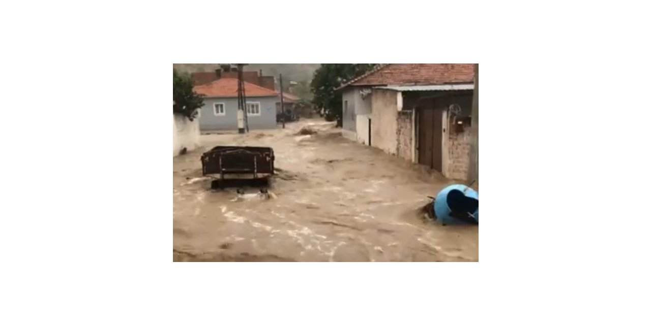 Koçarlı’da sel böyle geldi