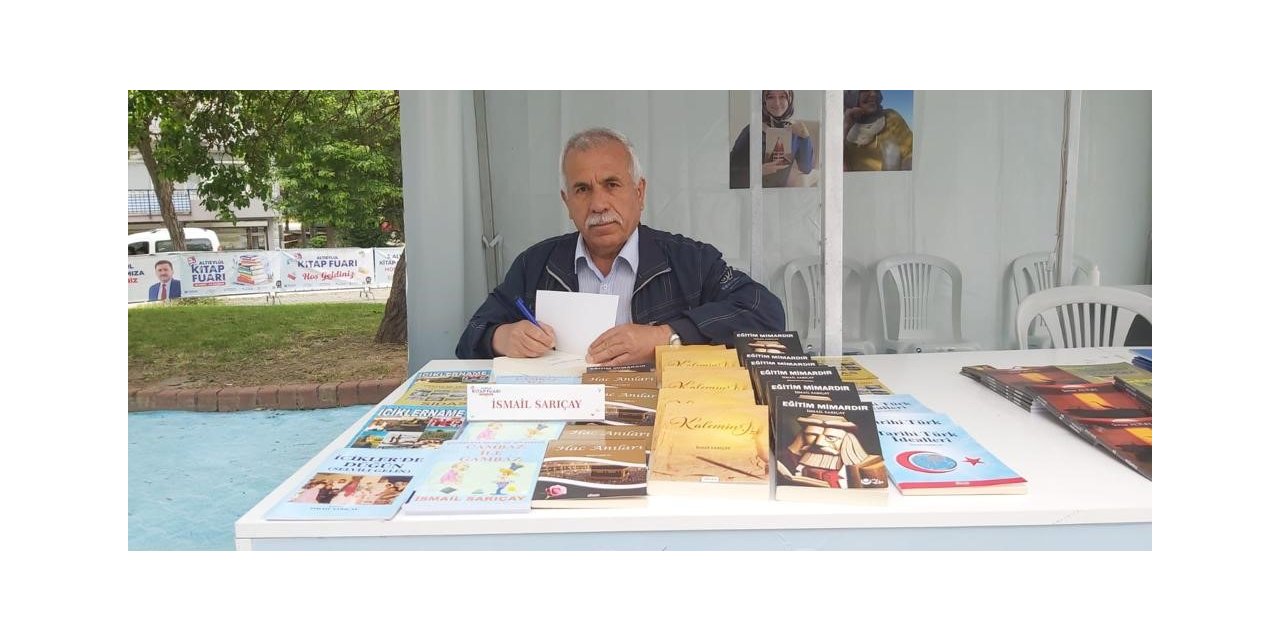 Yazar İsmail Sarıçay’dan yeni kitap ’Kalemin İzi’