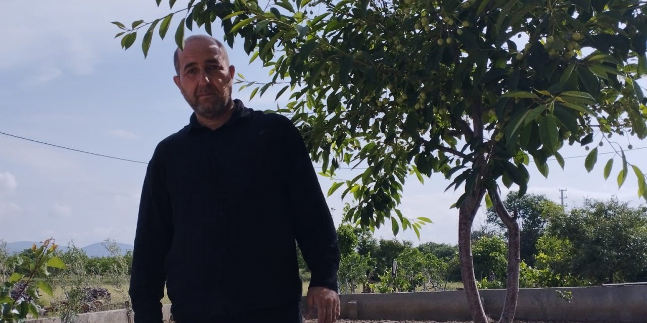 Dolu zararı kiraz üreticisinin belini büktü