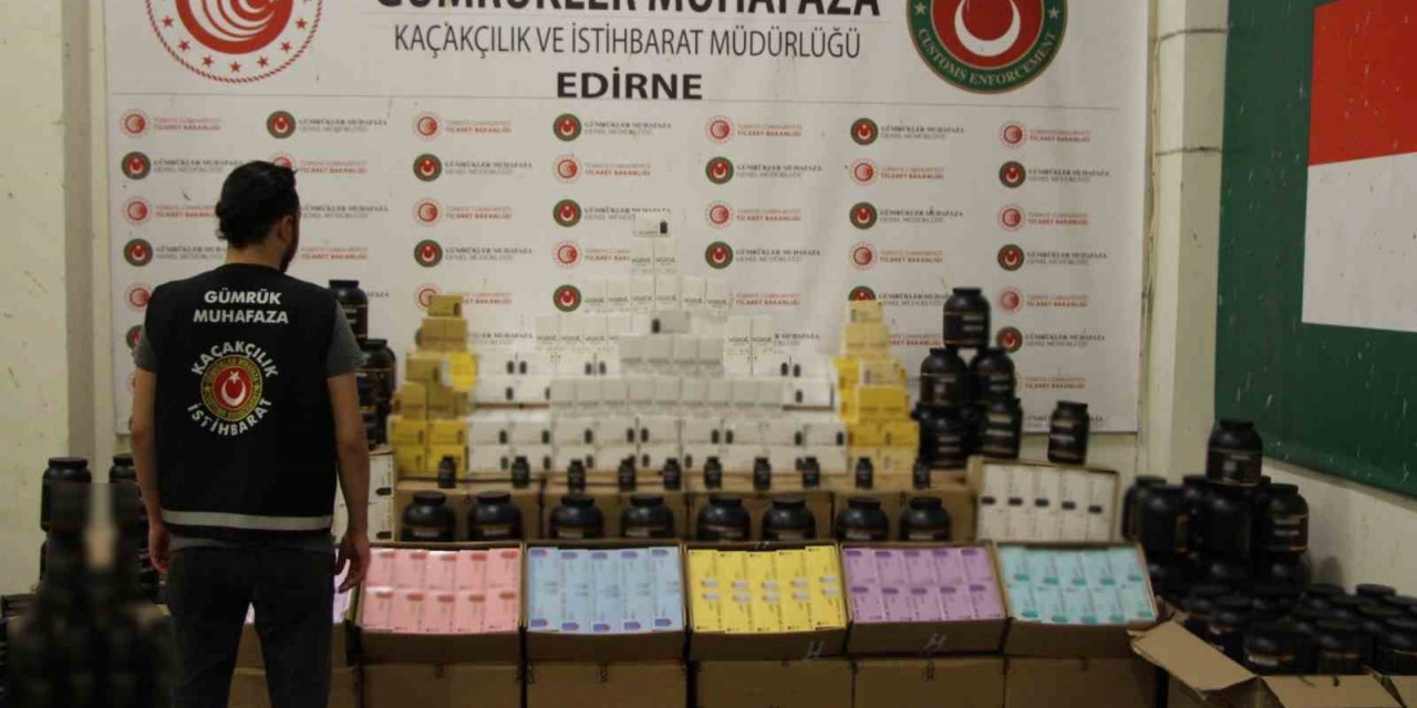 Kapıkule’de 7 milyon 400 bin liralık elektronik sigara yakalandı