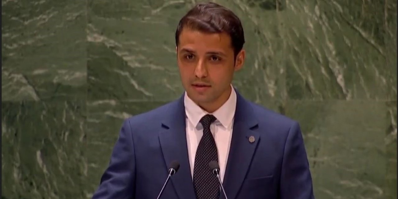 ATÜ’lü öğrenci BM kürsüsünden depremi anlattı