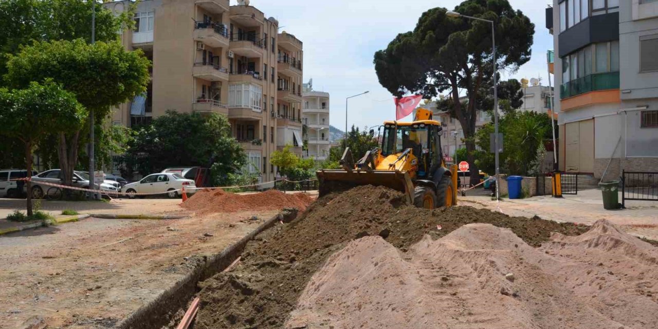 Alanya’da üç mahalleye 2 bin 200 metre yeni hat