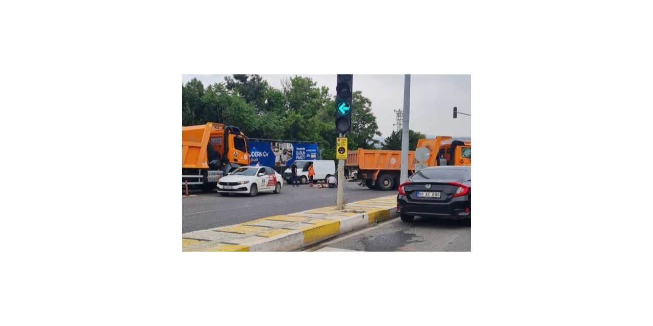 Tekirdağ’da trafik kazası: 1 yaralı