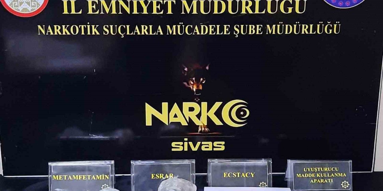 Sivas’ta uyuşturucu operasyonu: 1 tutuklama