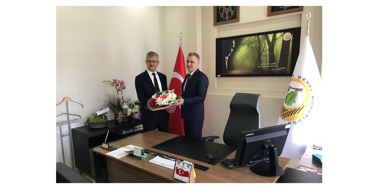 Kıbrıscık Orman İşletme Müdürü Osman Özdemir göreve başladı