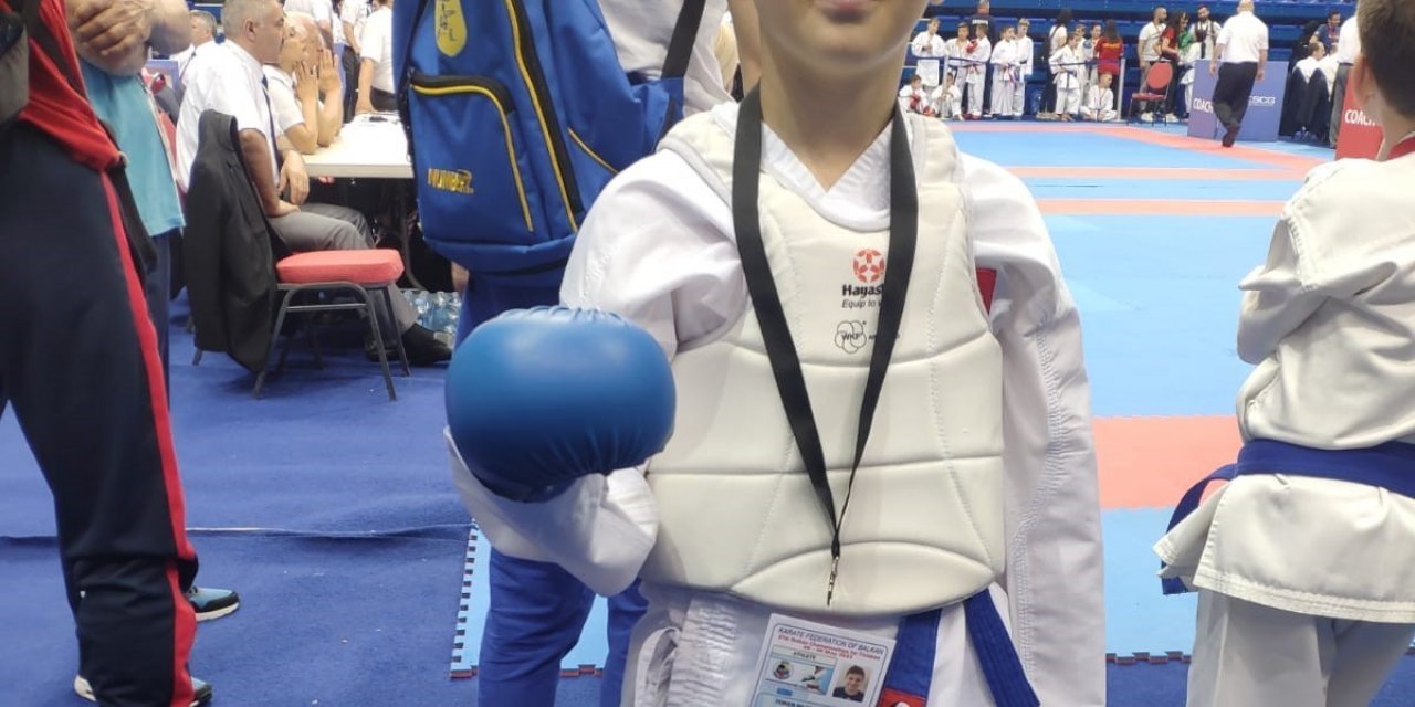 Körfezli Hilmi Metehan Balkan üçüncüsü oldu