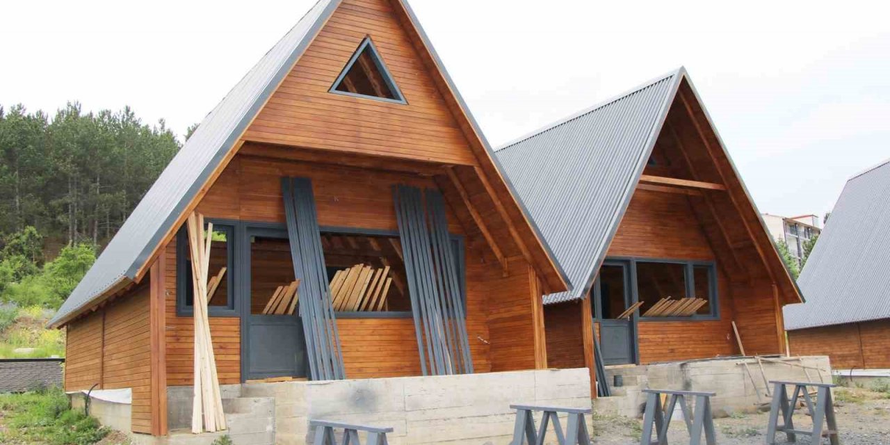 Bungalov Yaşam Evleri tamamlanıyor