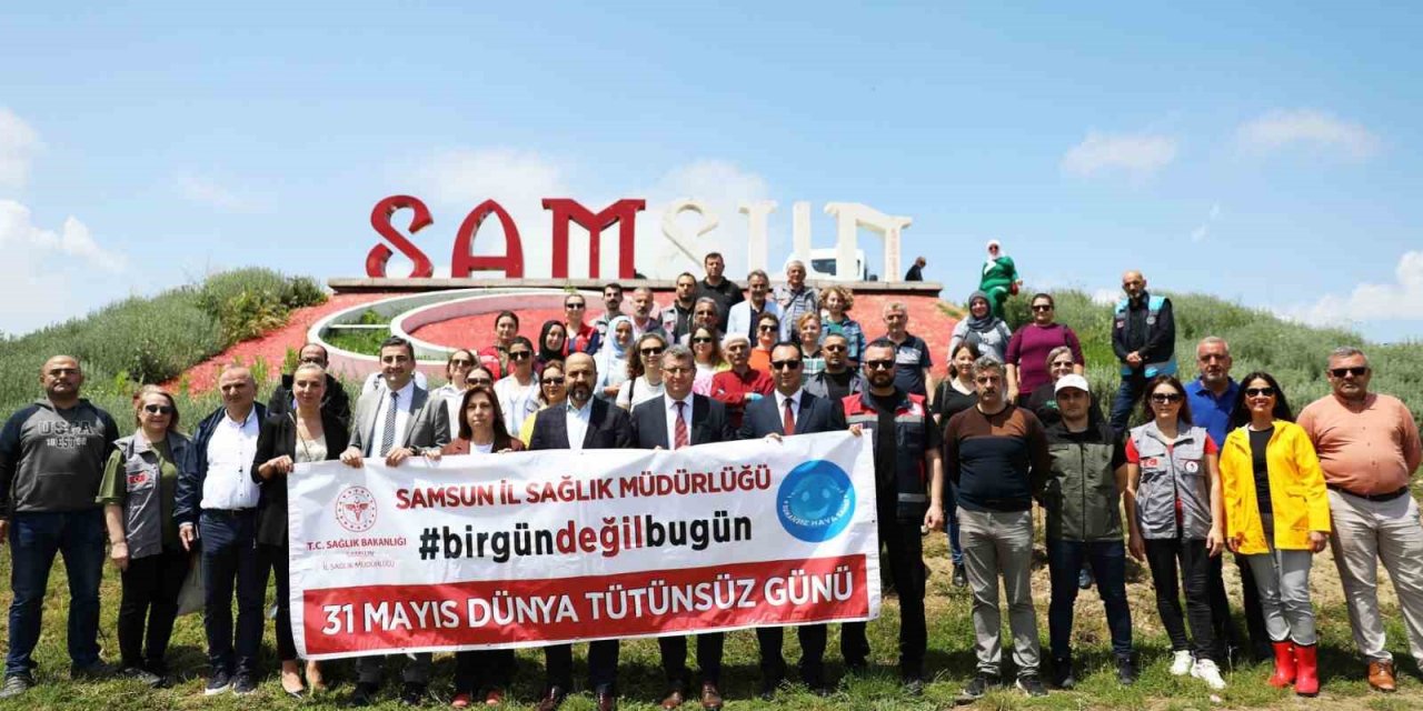 Dünya Tütünsüz Günü fidan dikilerek kutlandı