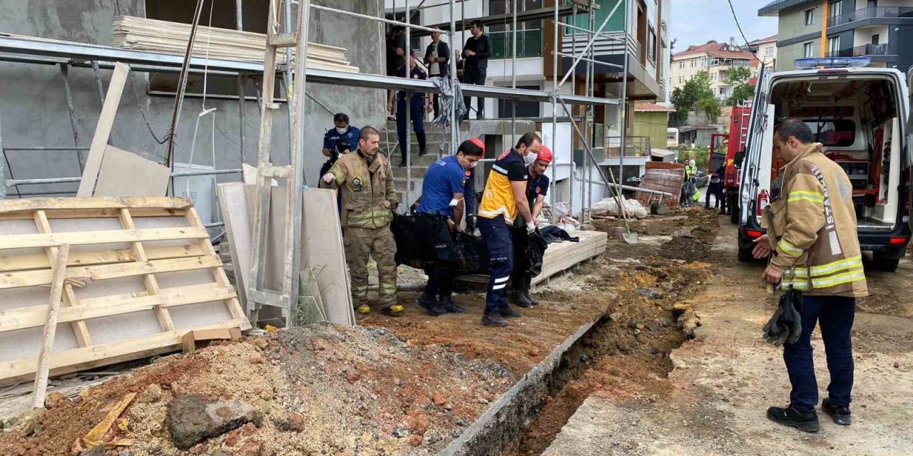 Üsküdar’da inşaatın asansör boşluğunda ceset bulundu