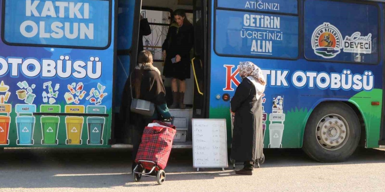 Atakumlulardan üretime sıfır atıkla katkı: 4 ayda 20 ton atık toplandı