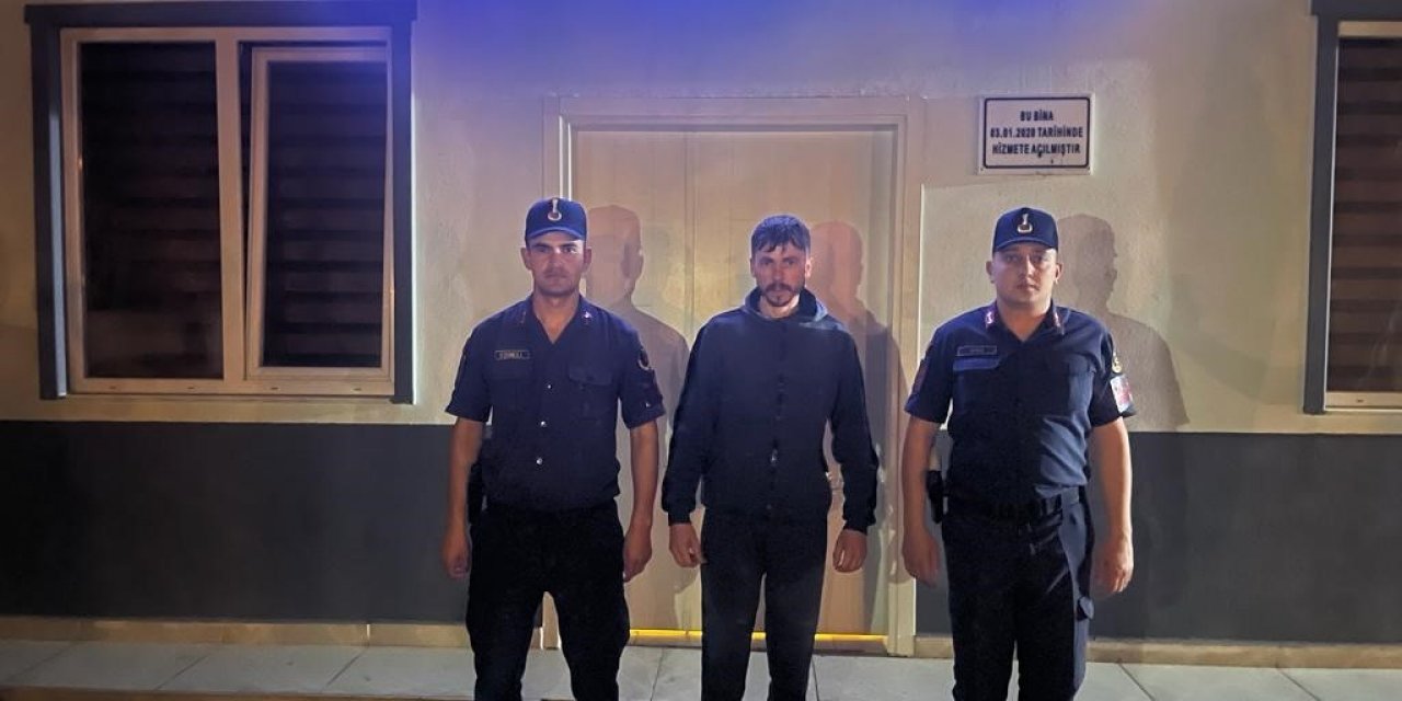 Domuzlardan kaçarken kaybolan Rus ormanda Jandarma tarafından bulundu