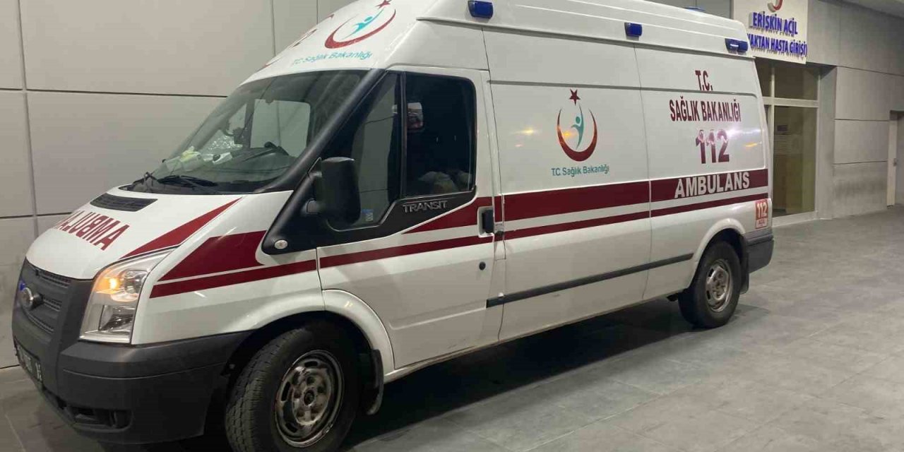 Tarlada çalışırken yılanın ısırdığı adam hastaneye kaldırıldı