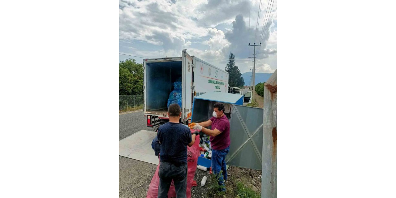 Köyceğiz’de yıllık yaklaşık 4 bin kg zehirli atık toplanıyor