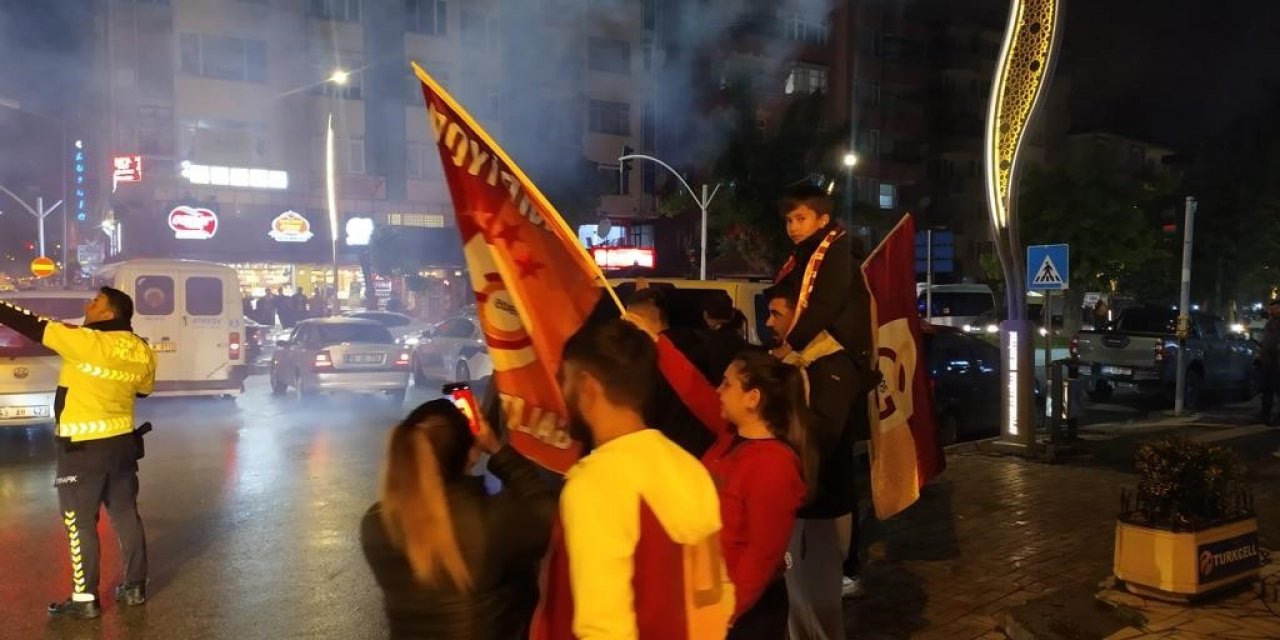 Afyonkarahisar’da sevincin adı Galatasaray