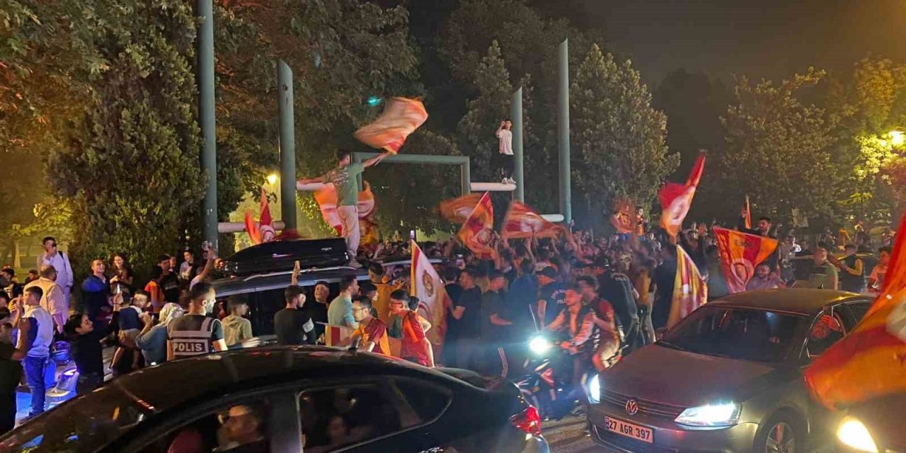 Gaziantep’te Galatasaray coşkusu