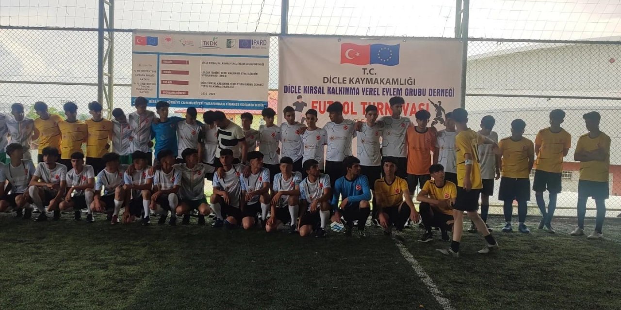 DİKKAD ve Dicle Gençlikspor’dan liseler arası futbol turnuvası