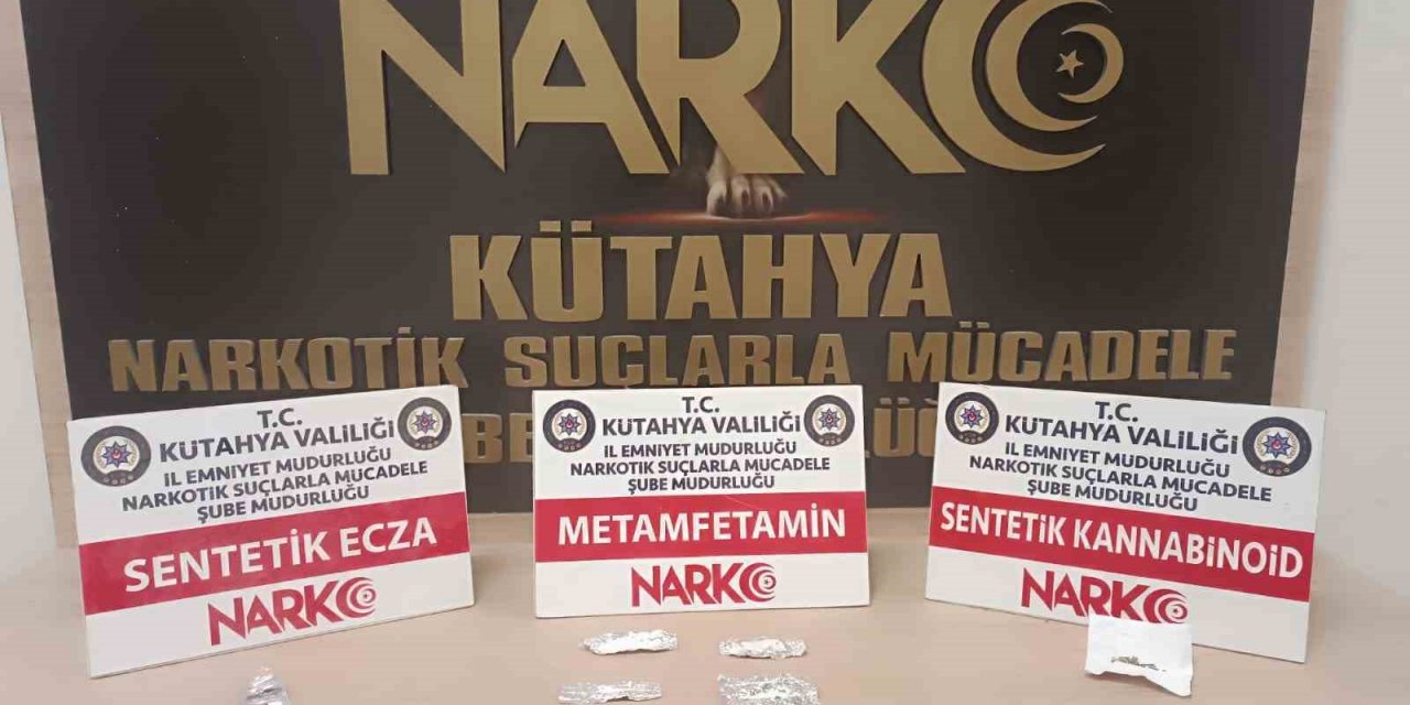 Kütahya’da uyuşturucu operasyonunda 1 kişi tutuklandı