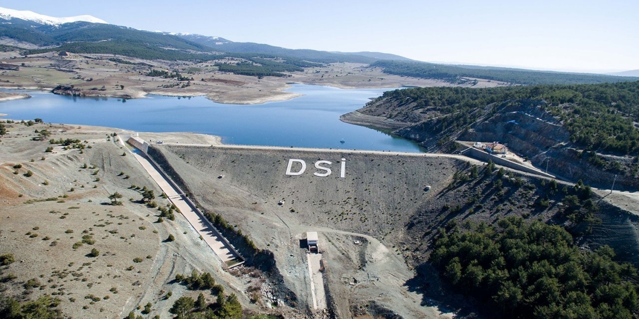 Uşak’taki barajlara bahar geldi