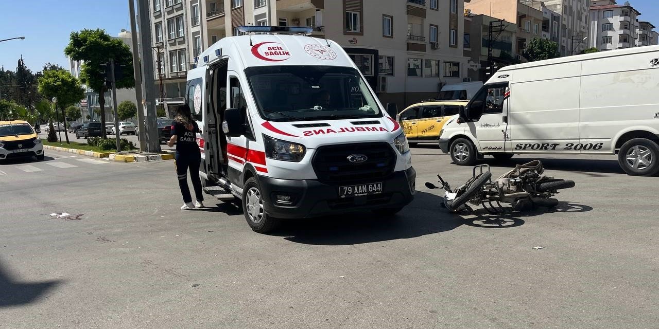 Kilis’te trafik kazası: 1 yaralı