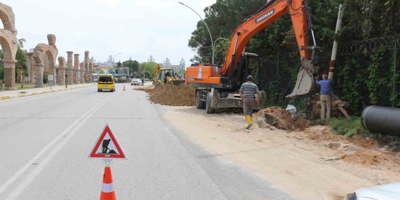 Büyükşehir’den Serik Belek turizm bölgesine dev yatırım