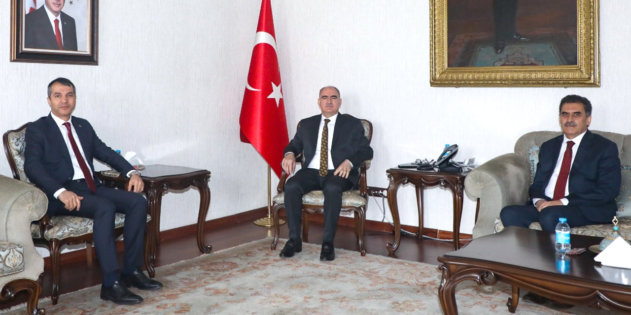 Tarım ve Orman Bakanlığı Bitkisel Üretim Genel Müdürü Hasdemir'den Konya Valisi Özkan'a ziyaret