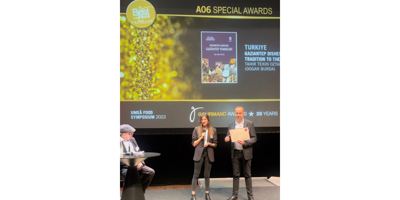 Ünlü şefe İsveç’ten ödül