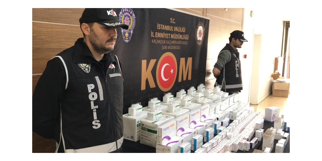 İstanbul’da 10 milyon TL lik kanser ilacı operasyonu