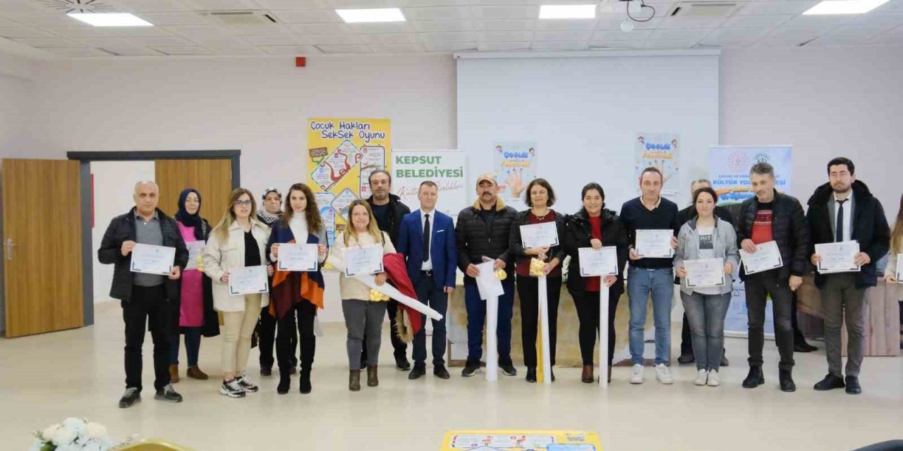 Gençler ve çocuklar Kepsut’ta festival havasında eğlendi