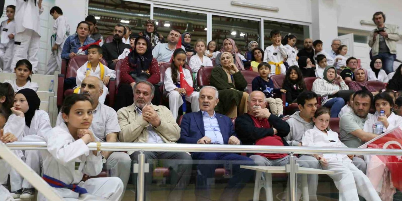 Derince’de tekvando şöleni