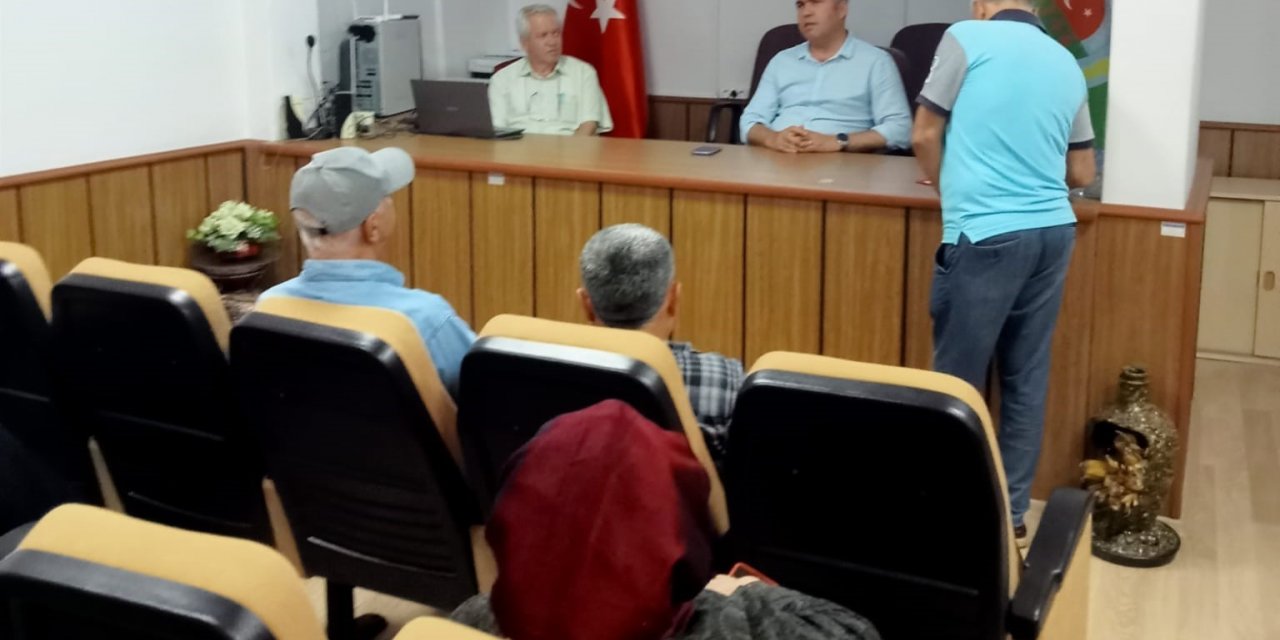 Çiftçilere seracılık kursu verildi