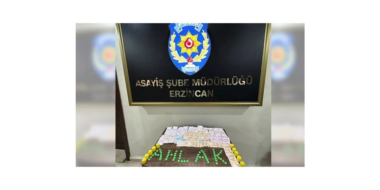 Erzincan’da kumar oynayan 4 kişiye para cezası kesildi