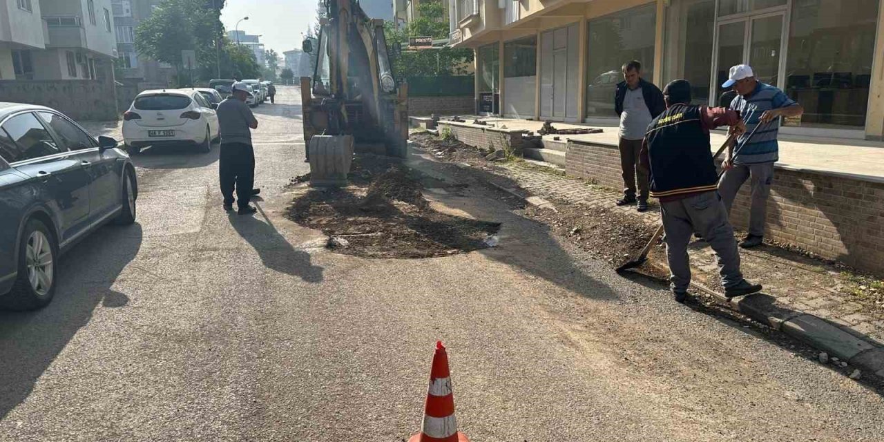 Dulkadiroğlu’nda asfalt çalışması