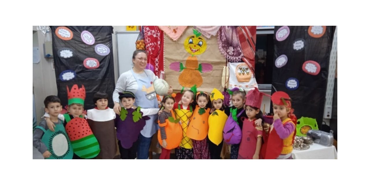 Minikler bu proje ile milli ve manevi değerleri öğrendi