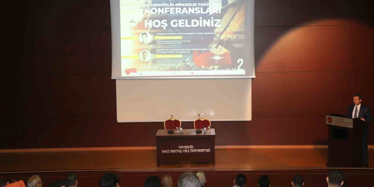 NEVÜ’de depreme dayanıklı yapılar ve yapılarda hasar tespit çalışmaları konuşuldu