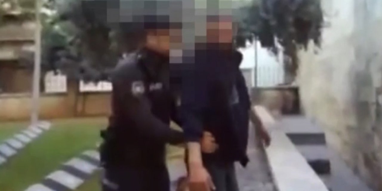 Camiden hırsızlık yapan şüpheli yakalandı