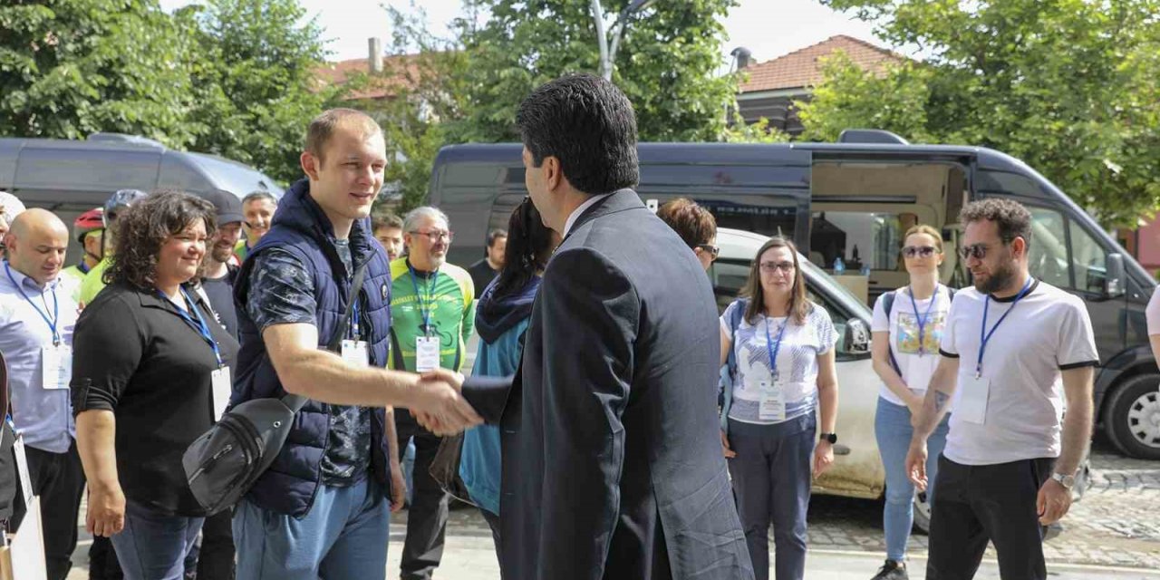 SUBÜ’de AB projesi için ‘Bisiklet Odası’ açıldı