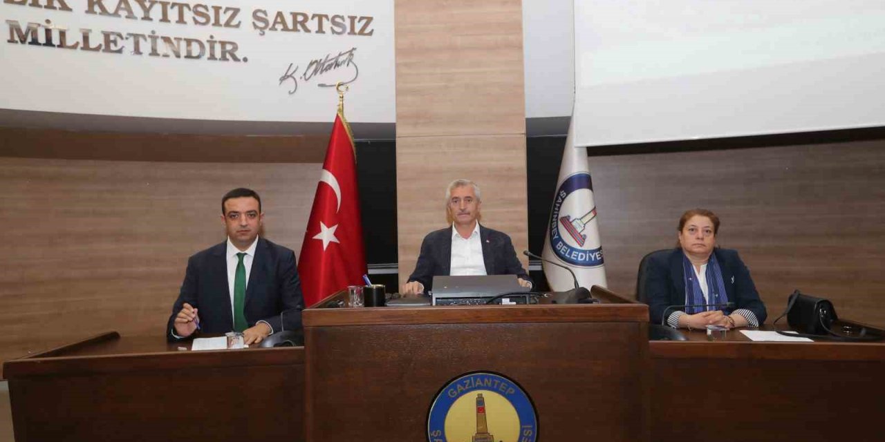 Şahinbey’de Haziran ayı meclis toplantısı yapıldı