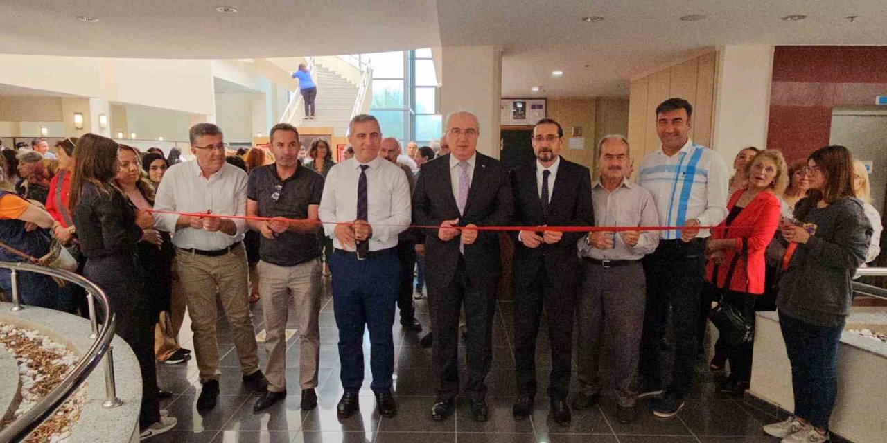 Nazillili kursiyerlerin eserleri görücüye çıktı