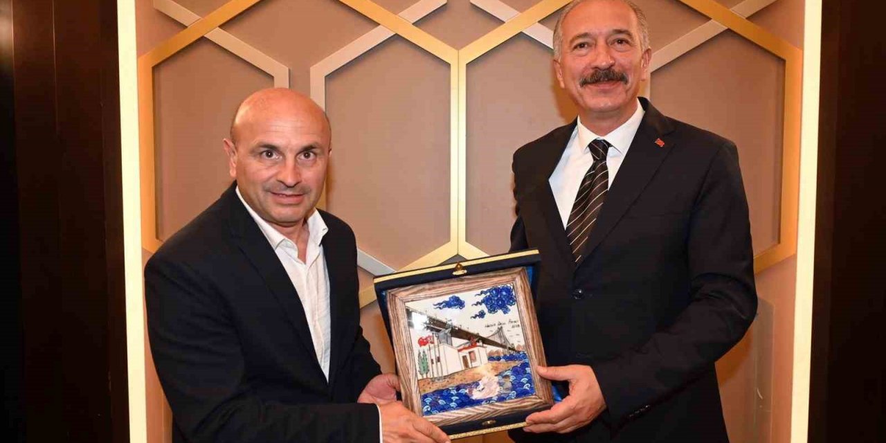 Topaloğlu’na duygusal veda