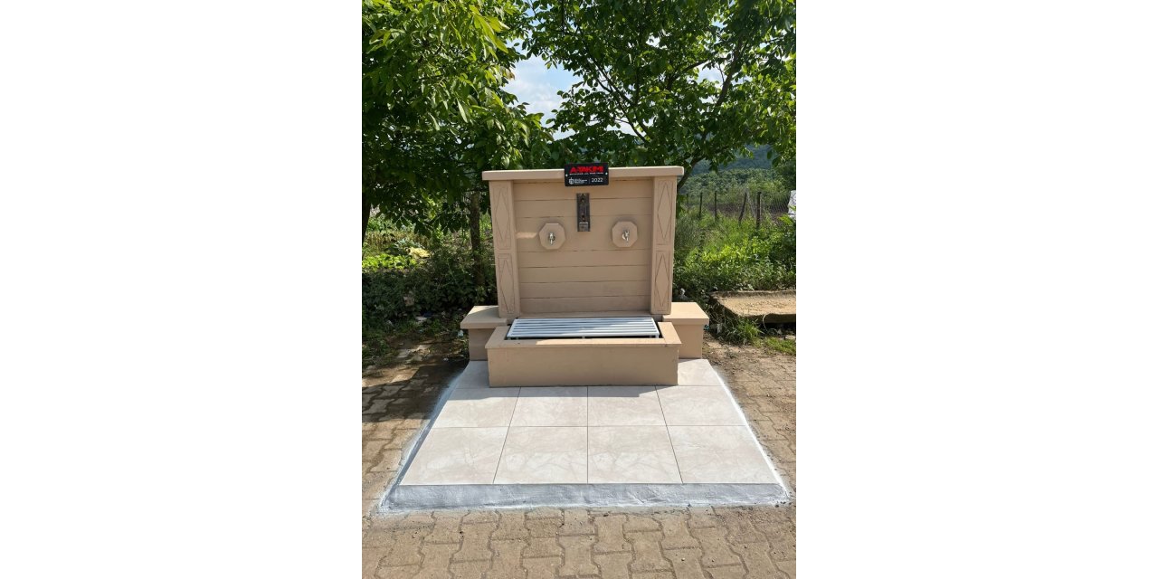 Kandıra Teksen’in lezzetli suyu ile ünlü çeşmesi yenilendi