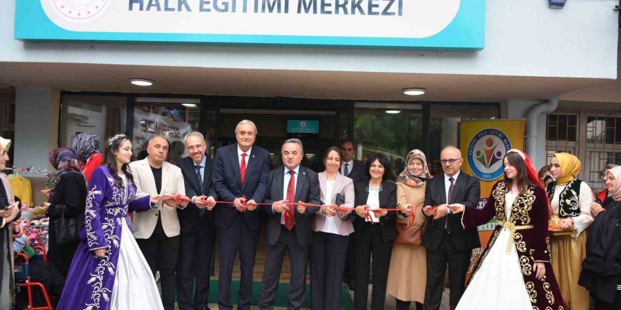 Yaygın Eğitim Haftası etkinlikleri ’Sene Sonu Sergisi’ nin açılışı ile başladı